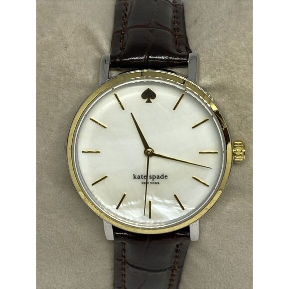 Kate Spade New York 0005 Women Dark Brown Leather Analog Dial Quartz Watch EY138 main image 11